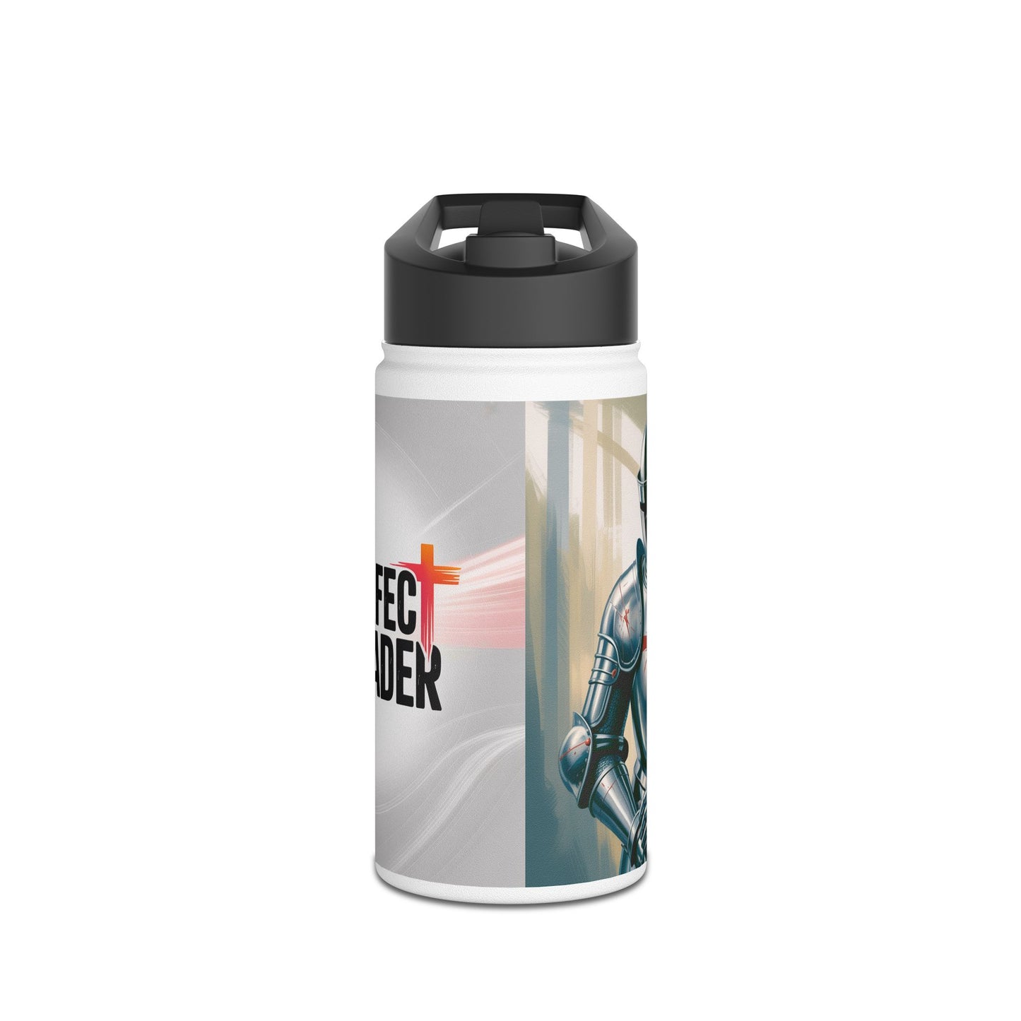 Stainless Steel Water Bottle with Unique Metal Design, Perfect for Everyday Use, Fitness, Camping, Travel, Gifts