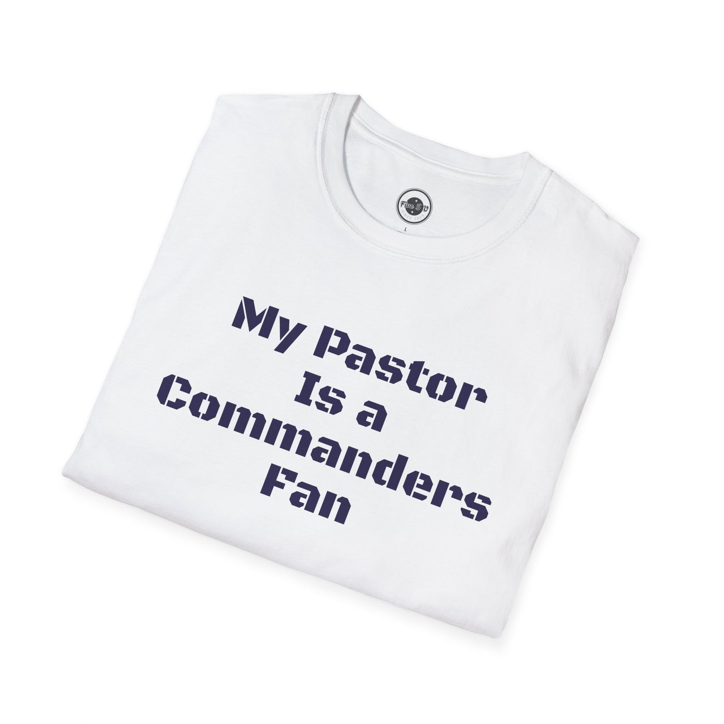 The My Pastor Is A Commanders Fan T-Shirt