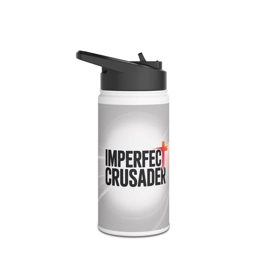 Stainless Steel Water Bottle with Unique Metal Design, Perfect for Everyday Use, Fitness, Camping, Travel, Gifts