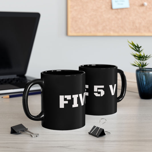 The Special Edition  FIVE 5 V Black Ops Mug