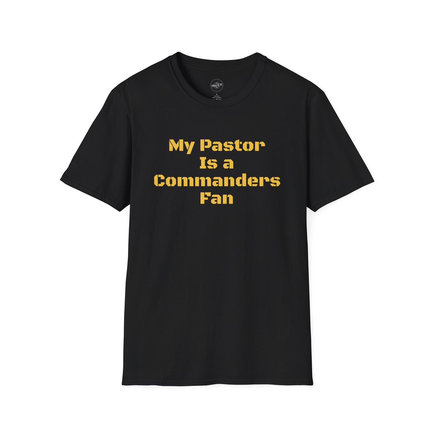 The My Pastor Is A Commanders Fan T-Shirt